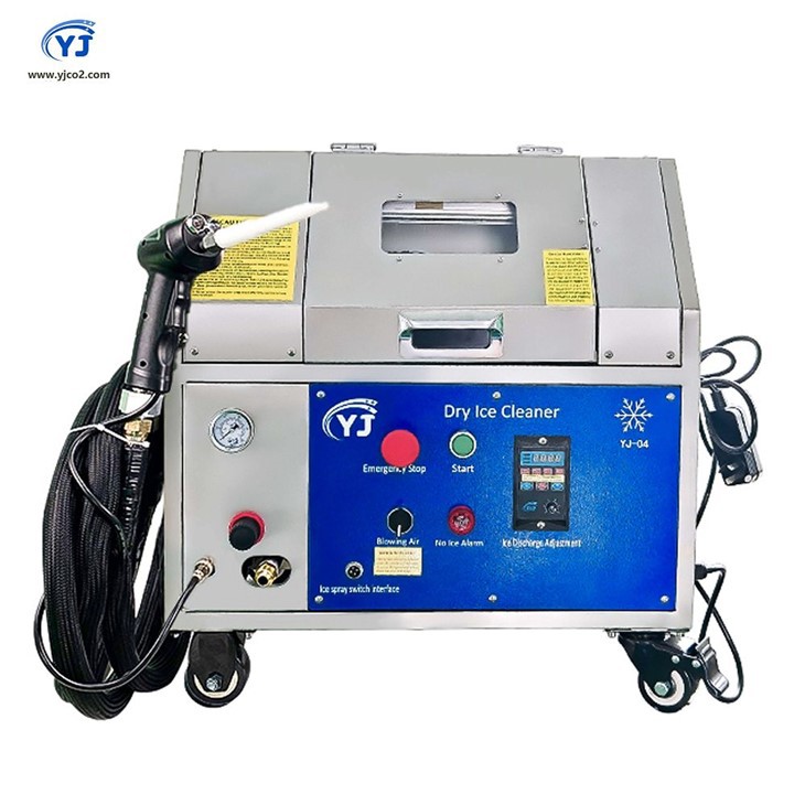 Industrial Qhuav Ice Blasting Tshuab